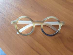 Premium Acetate Exquisite Craftsmanship Timeless Full-Rim Sunglasses Buffalo Horn Simple Animal Pattern By HAND MADE <b>CRAFT</b> - Product Image 5