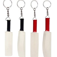 Gantungan Kunci Mini Tongkat Kriket Kayu Berkualitas Tinggi, Tahan Lama, Custom - Ramah Lingkungan, Ringan, Jahitan Tangan, Ambidextrous, Olahraga