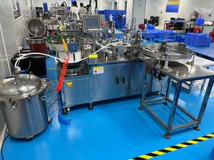 CX-GFT Servo Controlled Nail Polish Filling and Sealing Machine for Cosmetic Bottles - Product Image 2