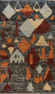 Noeuds tapis berbère moraccan luxe laine à la main noué tapis pour salon hôtels restraurents personnaliser taille disponible - Product Image 2