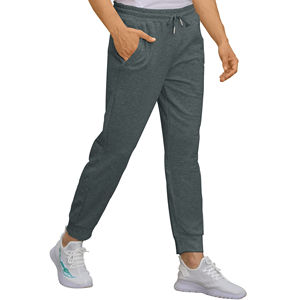 Pantalons de jogging pour hommes en molleton pour l'automne et l'hiver, avec logo personnalisé, en coton molletonné - Product Image 1