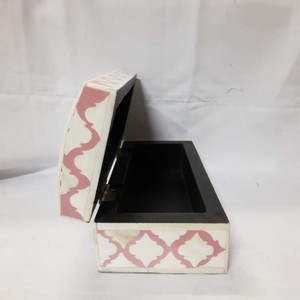 Boîte d'incrustation d'os artisanal de qualité supérieure faite à la main en Inde Taille et design personnalisés Idéal pour l'organisation de bijoux élégants Décor de table - Product Image 6