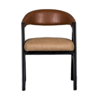Sillones Modernos para Sala de Estar con Estructura de Madera Maciza, Espuma Acolchada y Tapicería de Cuero Sintético para Uso en el Hogar y la Oficina
