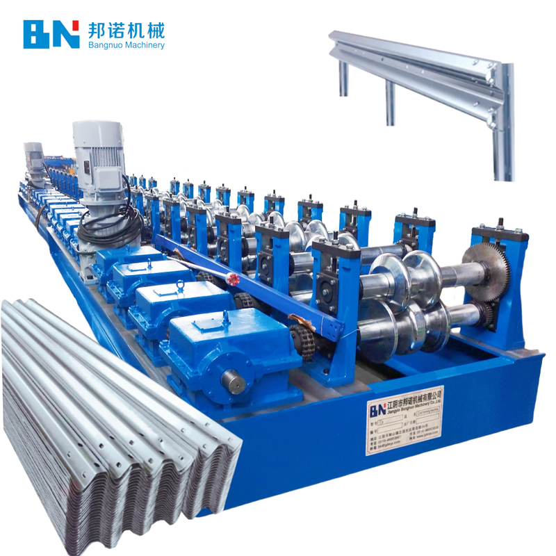 Highway Guardrail Panel Roll Forming Machine