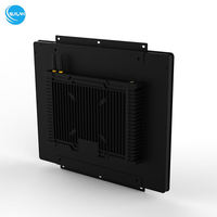 Nuevo HUILAN All One Panel PC 10,4/15/17 pulgadas montaje en pared Industrial marco abierto pantalla táctil capacitiva para quiosco de negocios