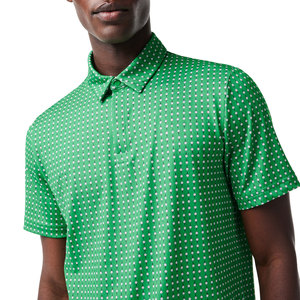 2025 Nueva camiseta de manga corta de verano para hombre, camisa POLO bordada con solapa suelta de moda de negocios informal, camisa transpirable para hombre - Product Image 5