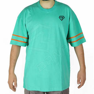 Precio al por mayor Loose Fit Oversize Drop Shoulder Hombres Casual Camisetas Heavyweight 100% Cotton Blank Plus Size Men's T-Shirt - Product Image 1