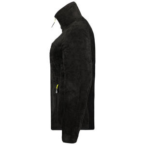 Veste polaire à fermeture éclair intégrale pour femme, personnalisée, à prix bas, décontractée, chaude, vêtements d'hiver, col à revers, fermeture éclair - Product Image 4
