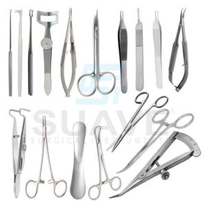 ชุดเครื่องมือผ่าตัด17ชิ้นเครื่องมือผ่าตัดพลาสติกสำหรับการผ่าตัด - Product Image 1