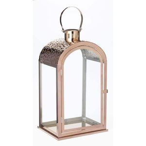 Moroccan Style Gold Metal Candle <b>Lantern</b> Handmade Hammered Iron & Glass <b>Hanging</b> Indoor <b>Outdoor</b> Decorative <b>Lantern</b> For Events - Product Image 6