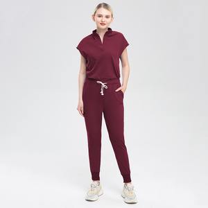 Conjunto de uniforme de enfermería Unisex OEM tela de rayón suave de alta calidad estilo personalizado Logo Anti-Pilling transpirable conjunto de secado rápido - Product Image 5