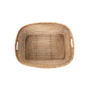 Open-woven rattan <b>basket</b> Handmade Storage <b>Basket</b> Wholesale eco-friendly Made in Viet Nam - Product Image 4