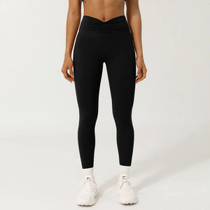 กางเกงเลกกิ้งออกกำลังกายเอวสูงหลายสีสำหรับผู้หญิงกางเกงออกกำลังกายแห้งเร็วระบายอากาศดีสำหรับวิ่งกลางแจ้ง - Product Image 6