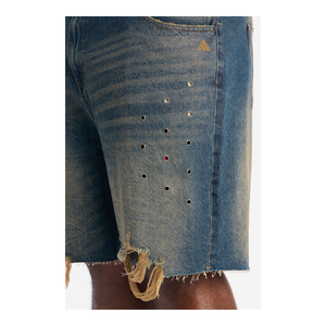 Shorts de Mezclilla Desgastados para Hombre con Nuevo Estilo, Shorts de Alta Calidad con Lavado Ácido o Decoloración al Sol para Hombre - Product Image 5