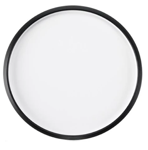 ถาดเสิร์ฟคอนกรีตซูซานสีฟ้าอ่อนมีลายขวางวางกลางโต๊ะแบบทันสมัย - Product Image 6