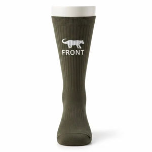 Calcetines Deportivos Transpirables de Punto 100% Algodón con Impresión por Transferencia de Calor para Ropa Deportiva, Cómodos, Duraderos, para Uso en Todas las Estaciones - Product Image 1