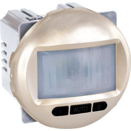 Commutateur de détection de mouvement automatique à 3 fils en titane COMETE avec neutre - Product Image 1