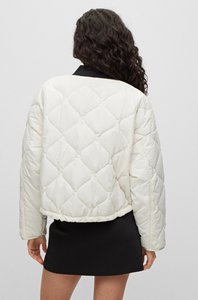 Embroidery Autumn/Spring/Winter Outdoor Wear Fashionable Comfortable New Arrival Factory Made <b>Women's</b> Quilted Puffer <b>Jacket</b> - Product Image 5