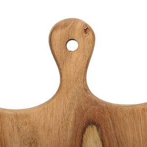 Tabla de Cortar de Madera de Forma Rectangular de Color Natural, Tablas de Cortar y Servir Queso para Cocina - Product Image 4