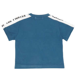 Boys Half Sleeves T-<b>Shirt</b> - Steel Blue - Product Image 2