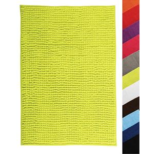 Tapis de bain en chenille, vert (60 x 90 cm) - MSV. - Product Image 5