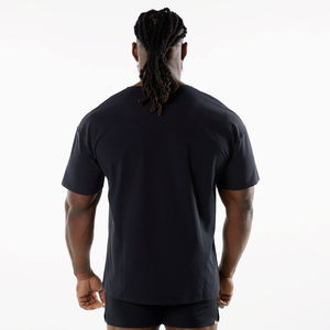 2024 ODM conception personnalisée poids lourd 250 Gsm T-shirt blanc 100% coton col polo grande taille pull américain pour hommes - Product Image 6