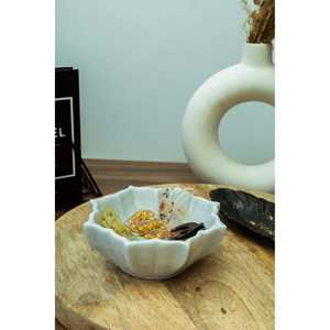 Accesorio de frutero para decoración de oficina Floral blanca - Product Image 2