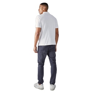 Chemise polo pour homme, design col personnalisé de haute qualité, mode décontractée, vêtements d'été respirants, 100% coton, fermeture éclair 1/4. - Product Image 5