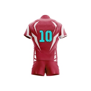Vêtements de rugby de bonne qualité Fabricant d'uniformes de rugby à bas quantité minimale de commande OEM Impression par sublimation personnalisée Vêtements de rugby pour hommes - Product Image 3