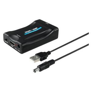 Convertisseur vidéo SCART vers HDMI noir, modèle 00121775 - Product Image 3