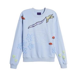 Vente en gros Sweat-shirt en coton mélangé pour hommes Sweatshirts bouffants imprimés Offre Spéciale Sweatshirts bouffants imprimés sur mesure - Product Image 1
