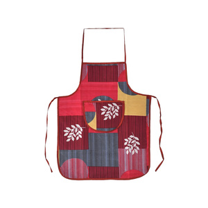 Nueva colección 100% algodón puro estampado personalizado gran aspecto colores encantadores delantal de cocina exportador indio - Product Image 2