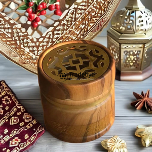 Quemador de Incienso Decorativo de Madera de Primera Calidad Tradebyd, Porta Incienso Árabe Hecho a Mano para Fragancia de Hogar de Lujo para Toda Temporada - Product Image 1