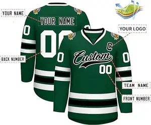 Chuyên nghiệp tùy chỉnh logo của bạn tên thương hiệu người đàn ông Ice Hockey Jersey