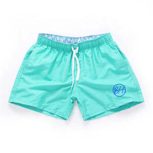 2023 hommes décontracté séchage rapide athlétique pantalons de course conception OEM motif sublimé coupe ample été plage Jogging taille élastique - Product Image 1