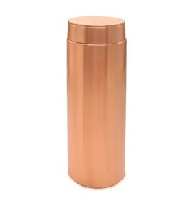 Botella de agua con aislamiento de cobre puro 100% con boca ancha y diseño de oficina y hogar para gimnasio y actividades al aire libre para niños - Product Image 1