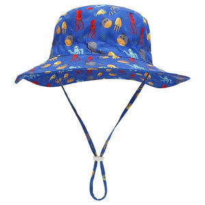 Cartoon Infant UV Protection Summer <b>Sun</b> <b>Hat</b> Unisex Panama Beach Bucket Cap for <b>Boys</b> and Girls Casual Wholesale Price - Product Image 3