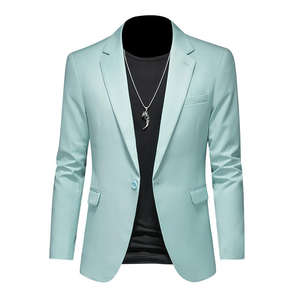 2025 haute qualité grande taille hommes costume et Blazer personnalisé Blazer pour hommes brillant Blazer pour hommes - Product Image 4