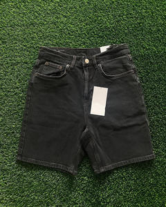 Shorts en jean vintage pour hommes, coupe droite, style streetwear d'été, en coton, baggy, personnalisables - Product Image 1