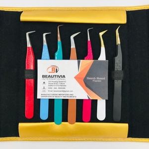 แหนบต่อขนตาสแตนเลสแบบมืออาชีพแหนบปลายแหลมแบบยั่งยืน - Product Image 6