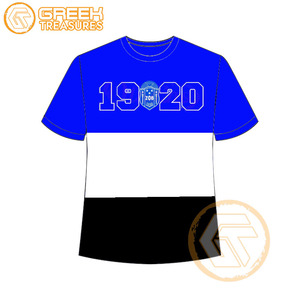 Venta al por mayor personalizada Zeta Phi Beta mujeres camiseta hermandad ropa algodón camisetas más finas mujeres fraternidad prendas - Product Image 3