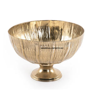 Tazón de Chocolate de Metal con Acabado Dorado, Forma Redonda, Hecho a Mano, Tazón para Dulces, Clásico, Elegante, Nuevo - Product Image 6