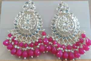 Pendientes indios elegantes para mujer, joyería de moda de alta demanda, ideal para ropa de trabajo y conjuntos informales relajados - Product Image 4