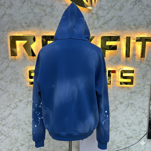 Trending Fashion Factory Rate Orange Zipper <b>Hoodie</b> Rhinestone <b>Zip</b> <b>up</b> Jacket Acidwash <b>Vintage</b> Washed Men Fleece Streetwear <b>Hoodie</b> - Product Image 6