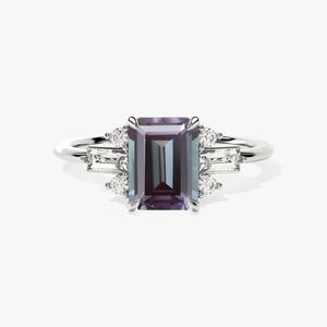 Classical <b>Ring</b> Jewelry for <b>Women</b> Silver Boho Style Jewelry 925 Sterling Silver Alexandra Gemstone Handmade <b>Ring</b> Gift for Wife - Product Image 1