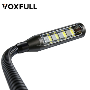 Lampe de <span class=keywords><strong>mixage</strong></span> à col de cygne LED VOXFULL 12V, 4 broches XLR, lumière de travail pour console <span class=keywords><strong>DJ</strong></span>, pour console de <span class=keywords><strong>mixage</strong></span> audio M32 - Product Image 1