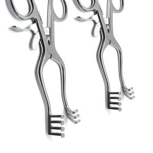 Retractor Weitlaner de retención automática, separador de piel de acero inoxidable, retractores, instrumentos quirúrgicos - Product Image 6