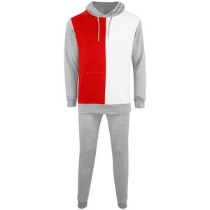 Automne hiver décontracté hommes survêtement surdimensionné pull à capuche et pantalons de survêtement ensemble unisexe Streetwear mode survêtement ensemble pour hommes - Product Image 1