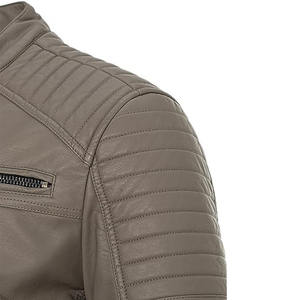 Meilleur prix Veste en cuir de mouton de haute qualité pour hommes personnalisée Veste de mode d'hiver Fabriqué au Pakistan - Product Image 3