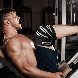 New Design High Elastic Knee Support Pads Outdoor Sports Protector Power Lifting Knee Wrap - Product Image 6